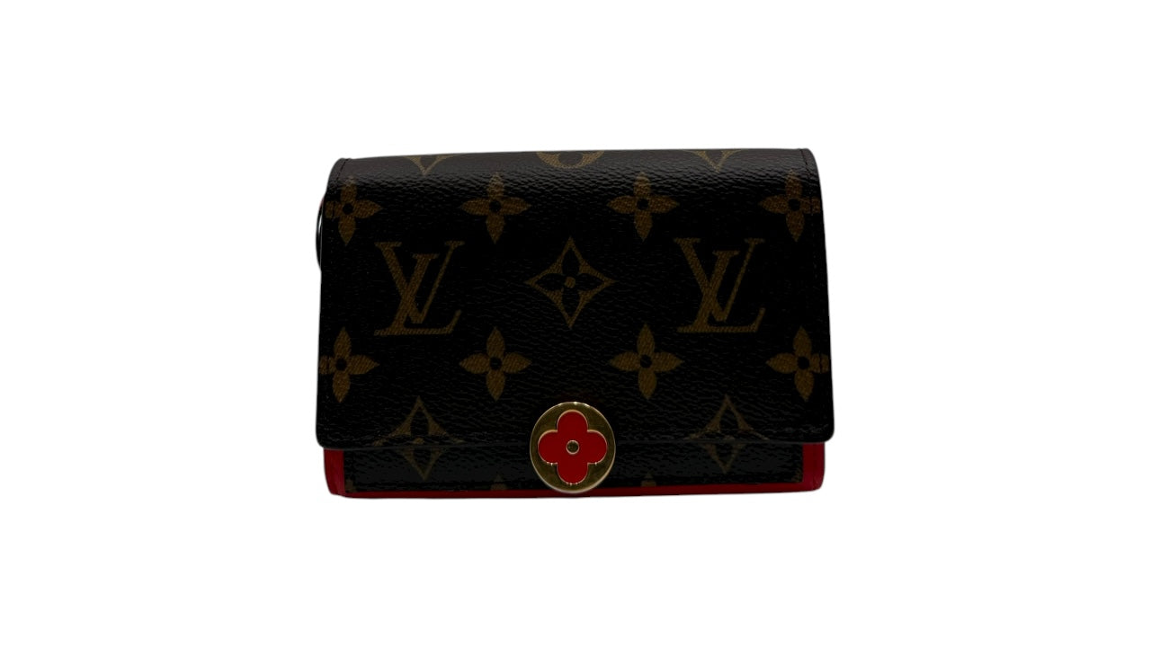 LOUIS VUITTON MONOGRAM FLOWER SHORT WALLET