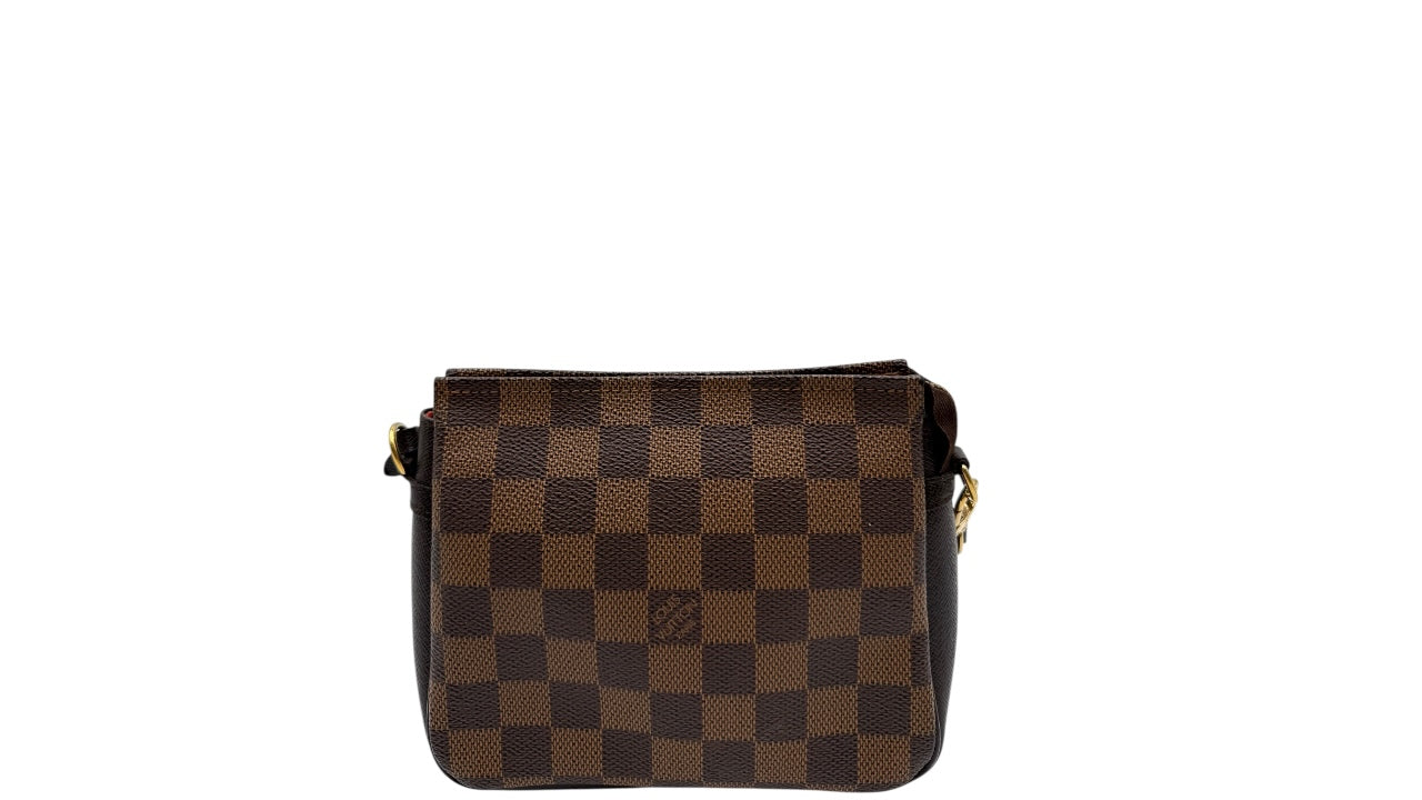 LOUIS VUITTON TROUSSE DAMIER EBENE CLUTCH