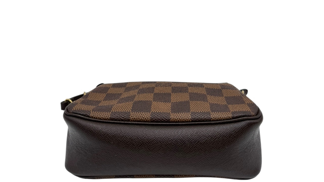 LOUIS VUITTON TROUSSE DAMIER EBENE CLUTCH