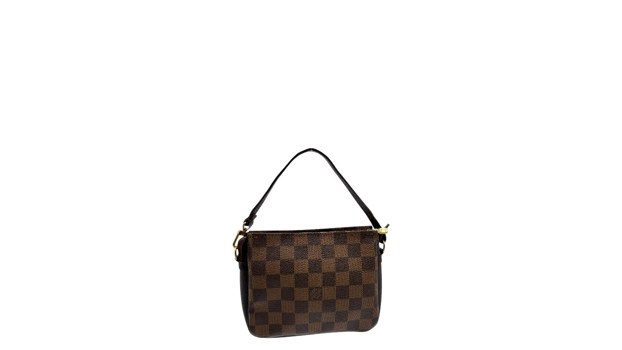 LOUIS VUITTON TROUSSE DAMIER EBENE CLUTCH