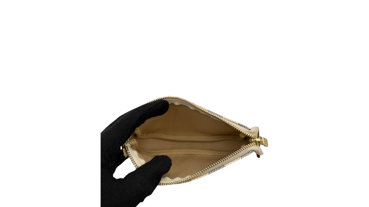 LOUIS VUITTON POCHETTE ACCESSORIES DAMIER AZUR MINI HANDBAG