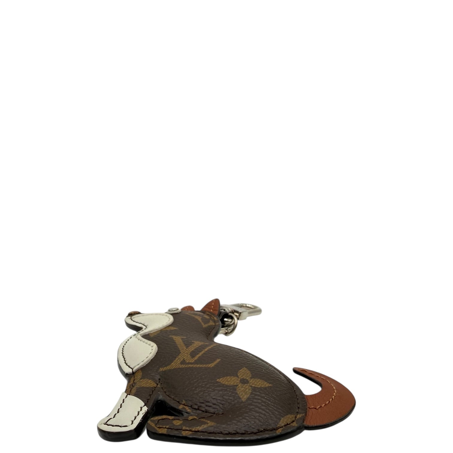 LOUIS VUTTION DOG MONOGRAM COATED CANVAS BAG CHARM