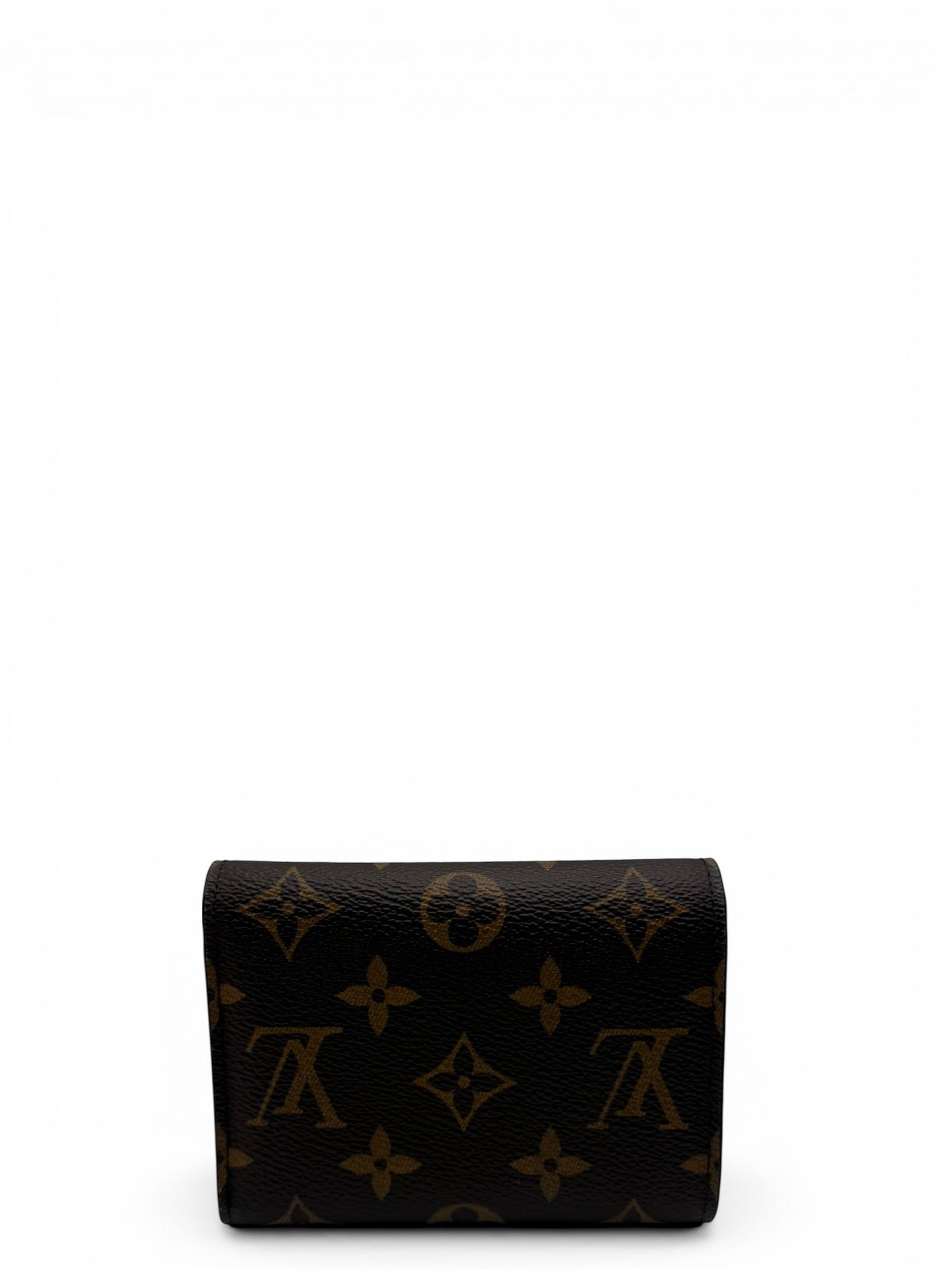 LOUIS VUITTON VICTORINE MONOGRAM SHORT WALLET (BURGUNDY)