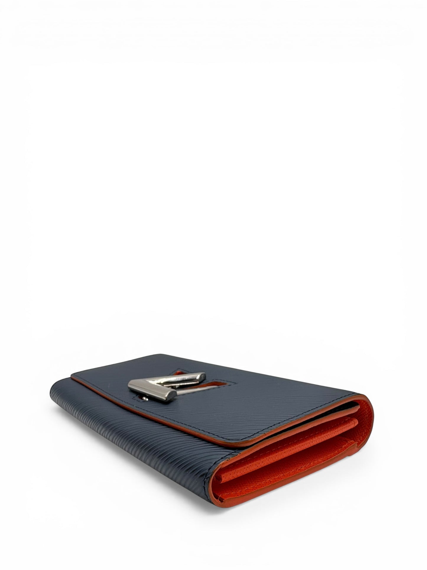 LOUIS VUITTON TWIST WALLET IN EPI LEATHER NAVY