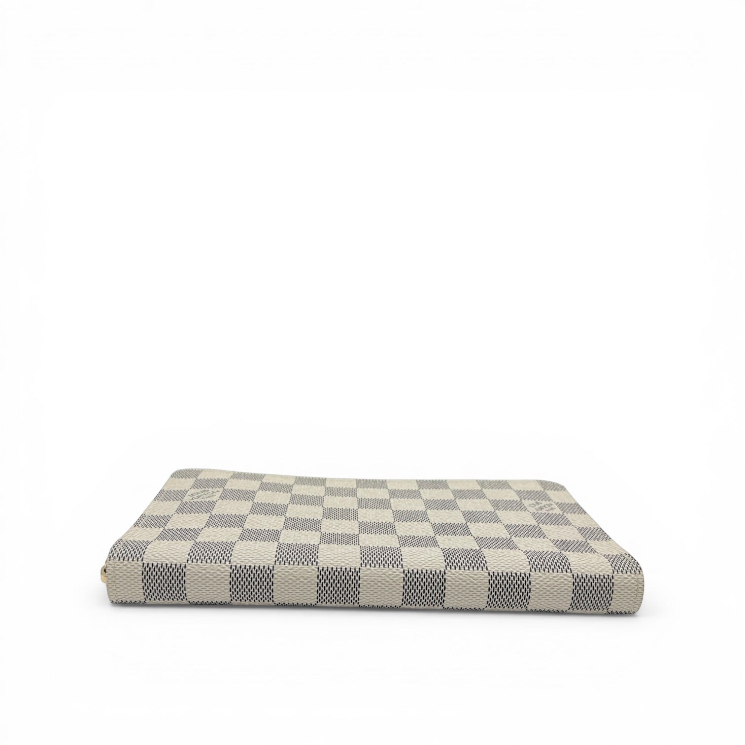 LOUIS VUITTON DAMIER AZUR COATED CANVAS ZIPPY WALLET LARGE