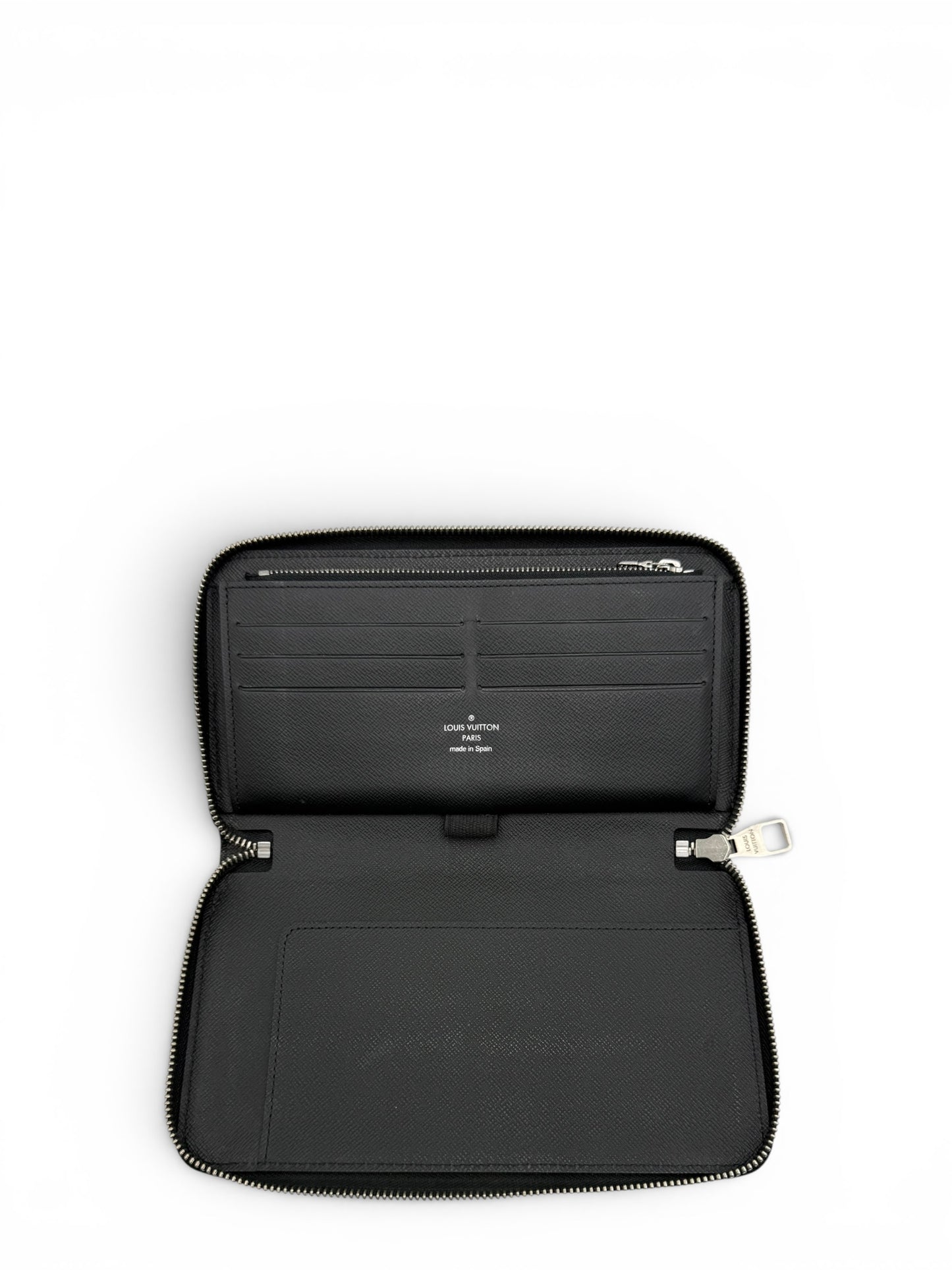 LOUIS VUITTON EPI ZIPPY WALLET BLACK