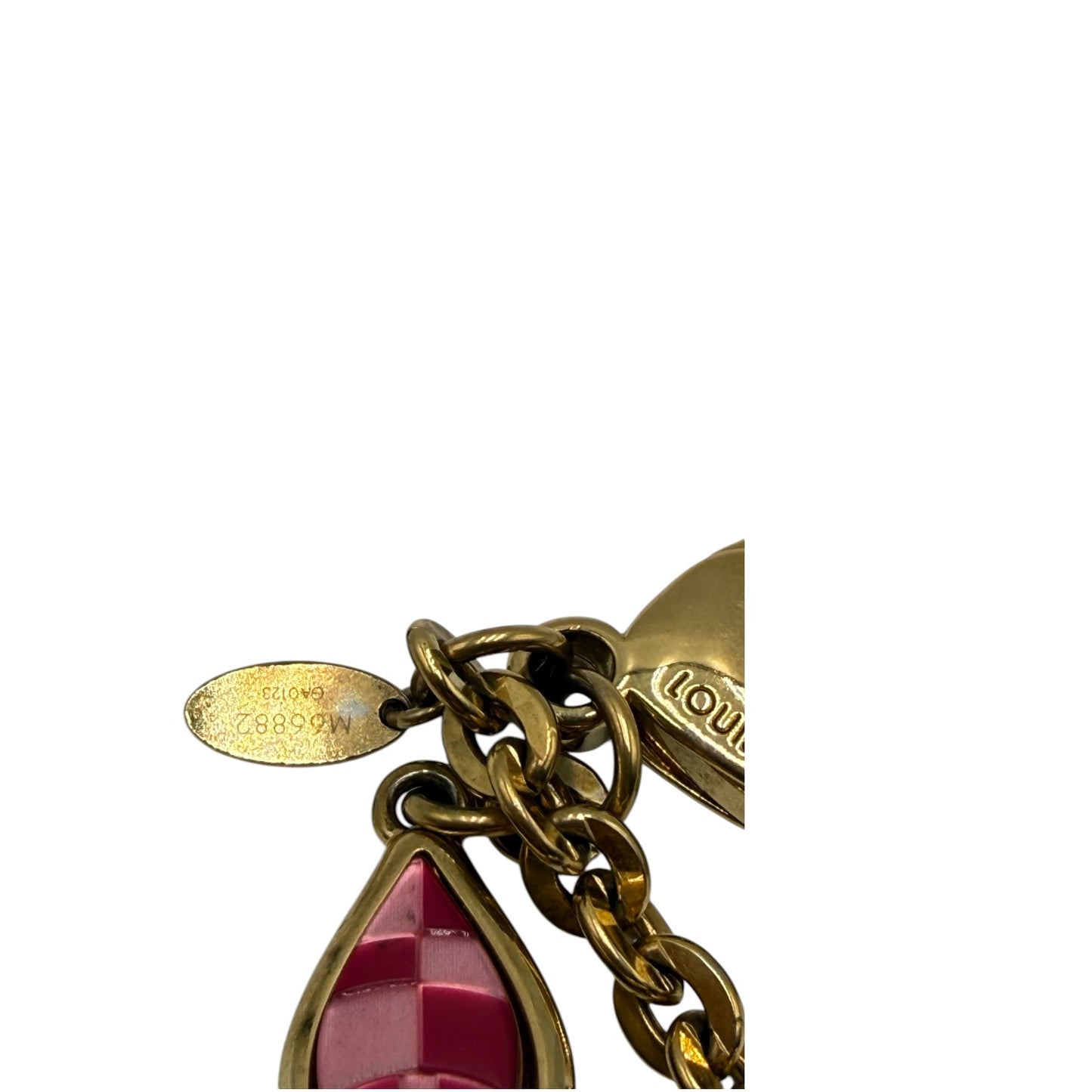 LOUIS VUITTON BIJOUX SAC MOSAIC FLOWER BAG CHARM