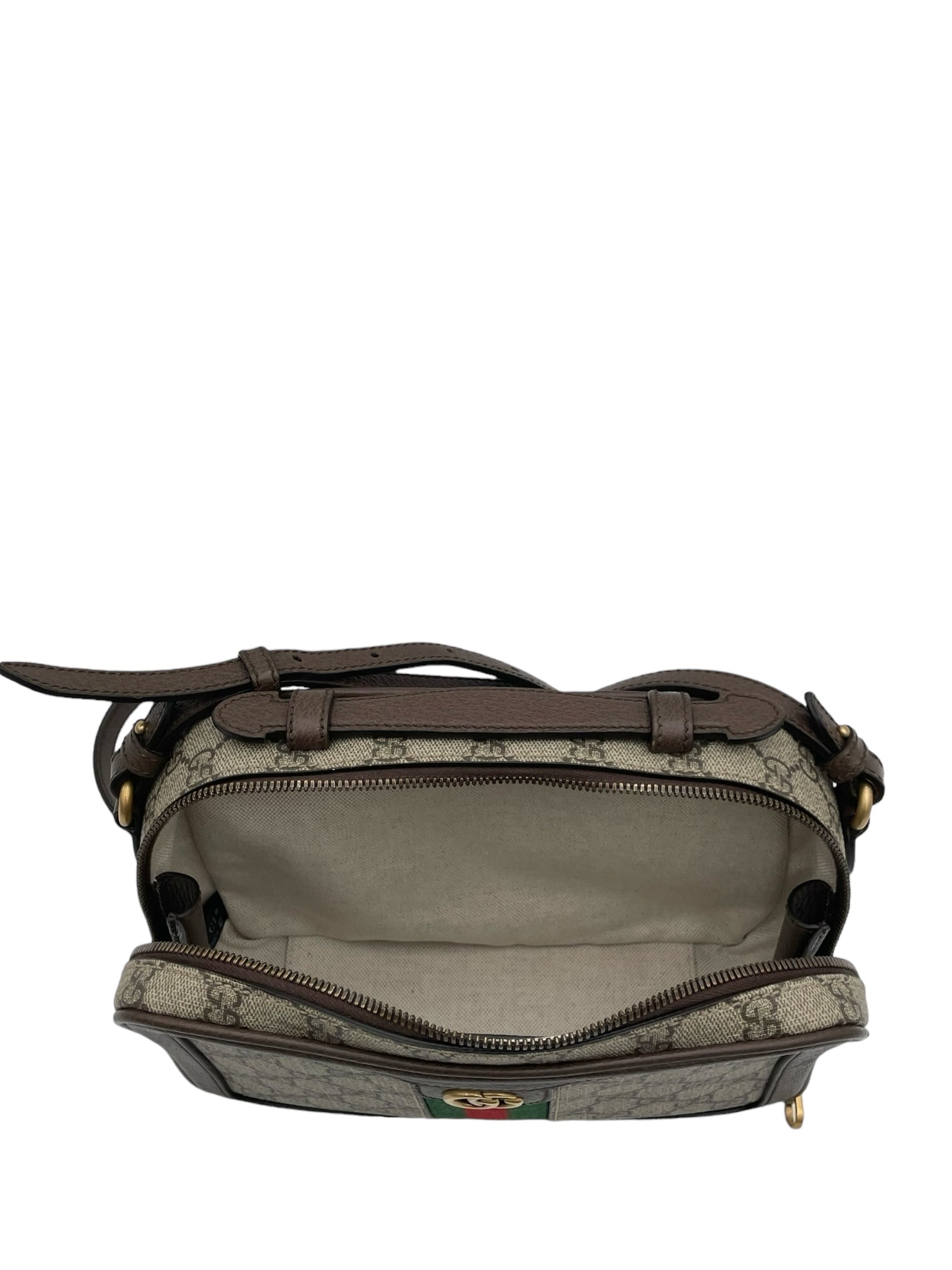 GUCCI OPHIDIA SMALL GG CROSSBODY WITH WEB