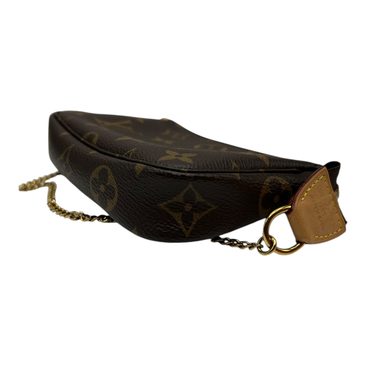 LOUIS VUITTON MINI POCHETTE MONOGRAM WRISTLET