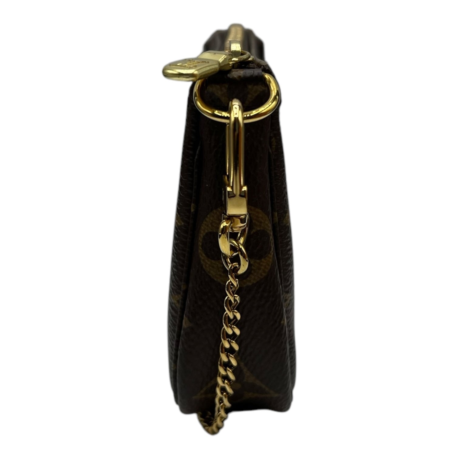 LOUIS VUITTON MINI POCHETTE MONOGRAM WRISTLET