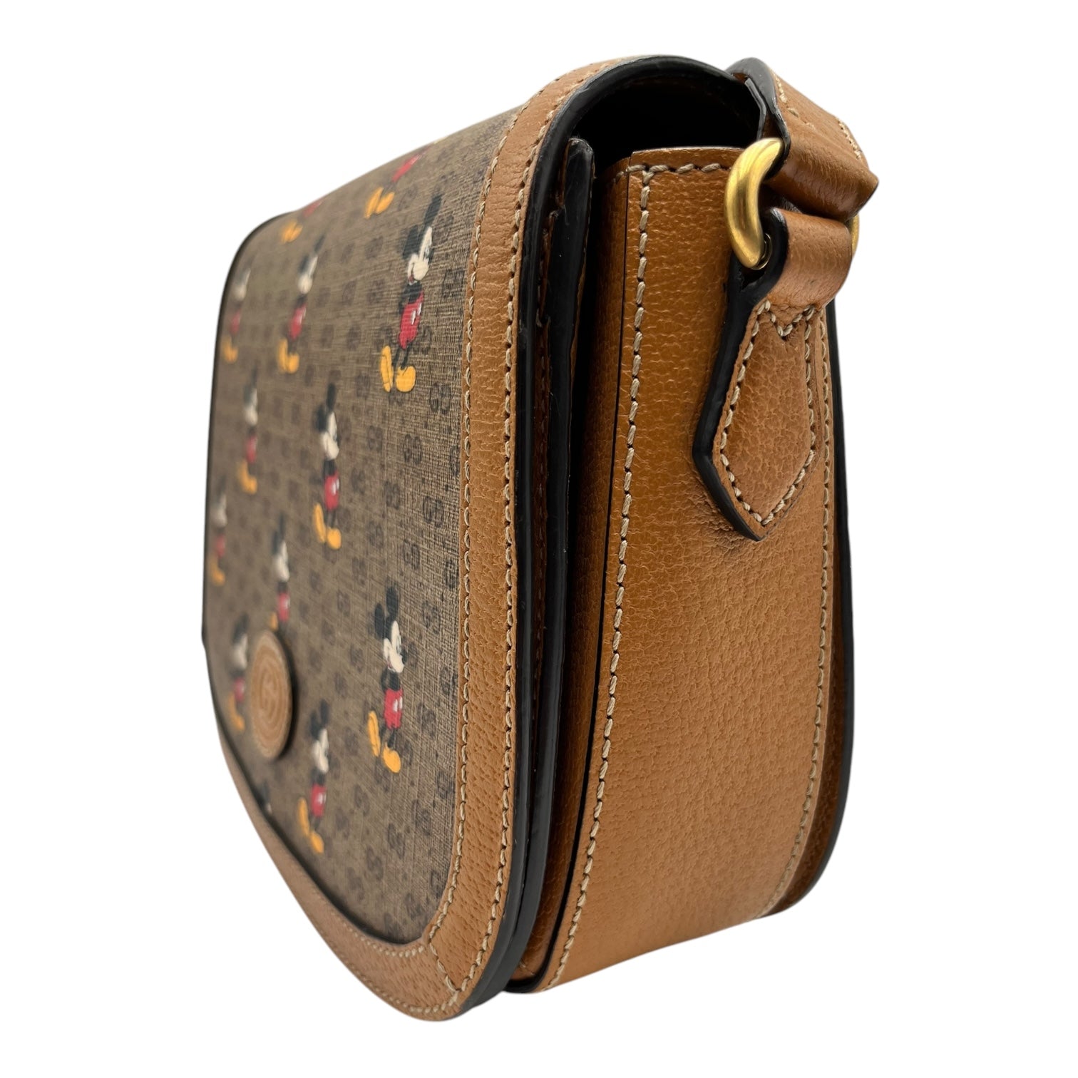 GUCCI DISNEY GG CANVAS SHOULDER BAG
