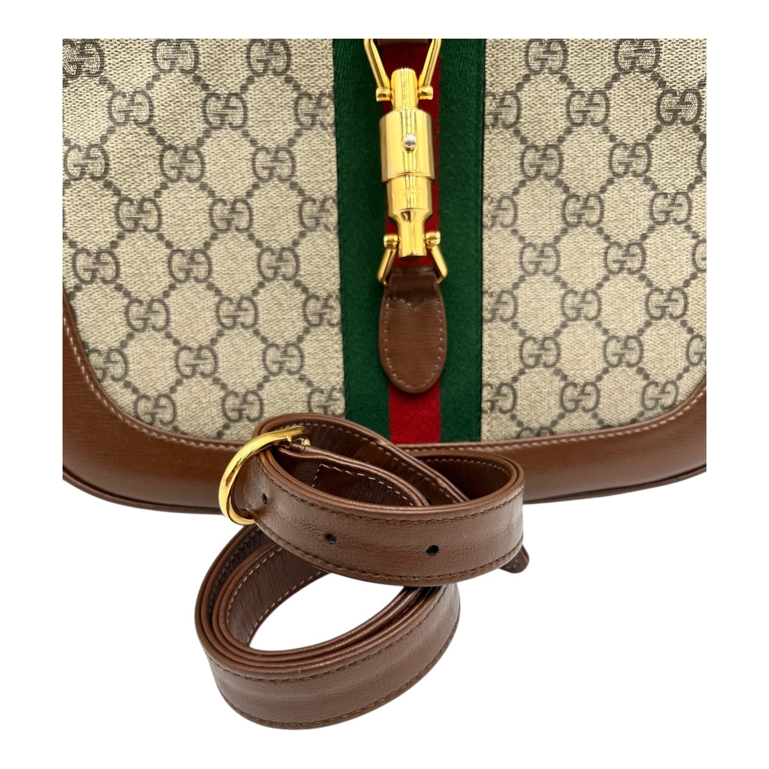 GUCCI JACKIE 1961 MINI GG CANVAS BAG