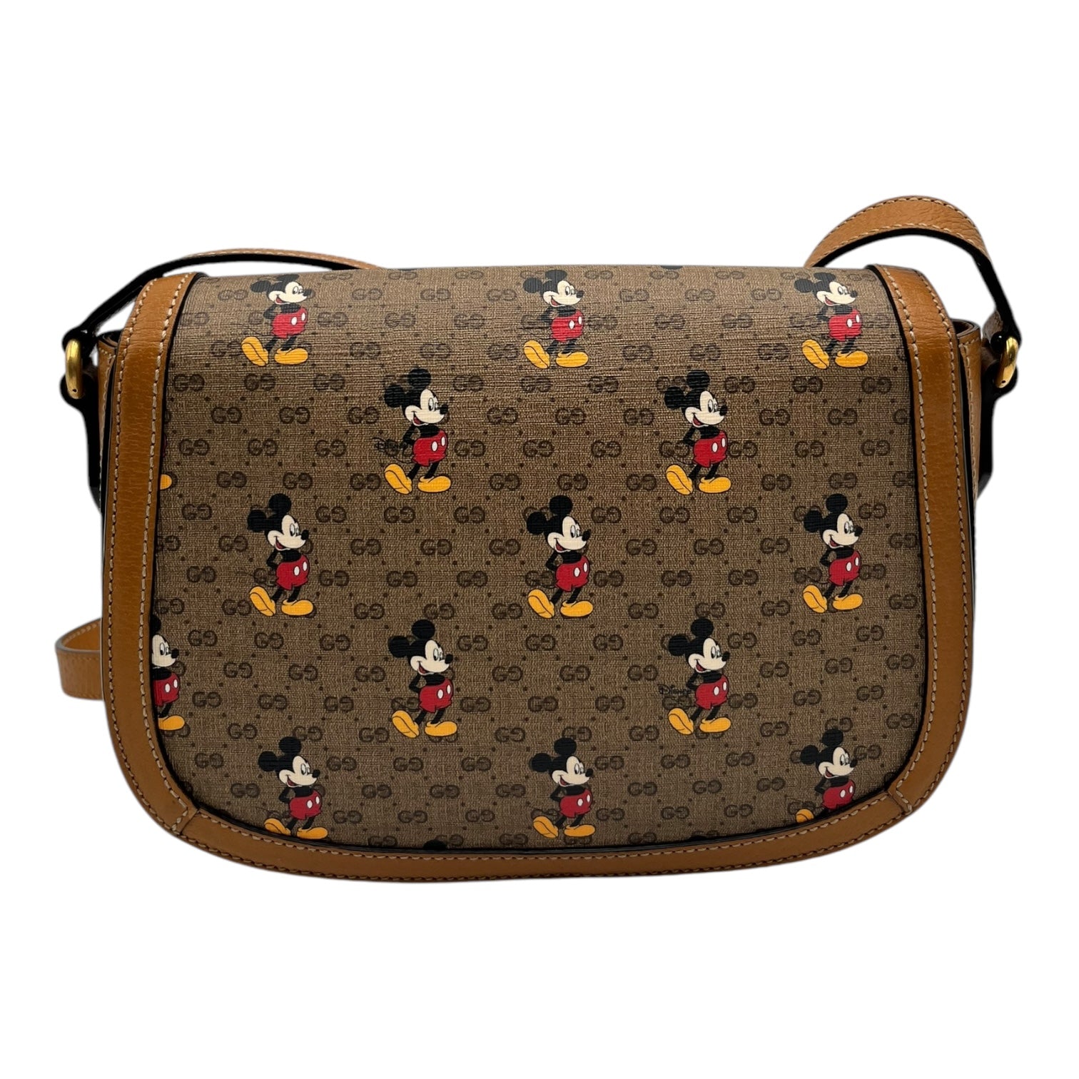 GUCCI DISNEY GG CANVAS SHOULDER BAG