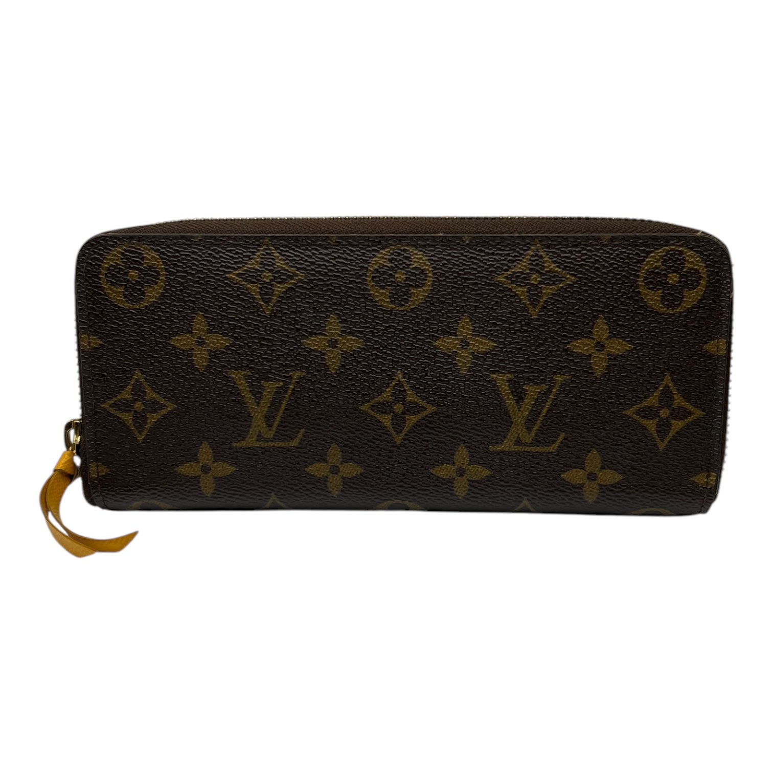 LOUIS VUITTON CLEMENCE MONOGRAM WALLET YELLOW