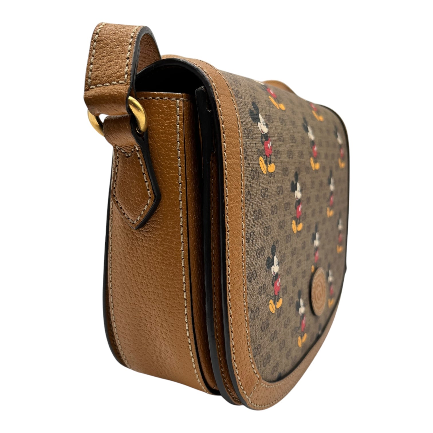 GUCCI DISNEY GG CANVAS SHOULDER BAG