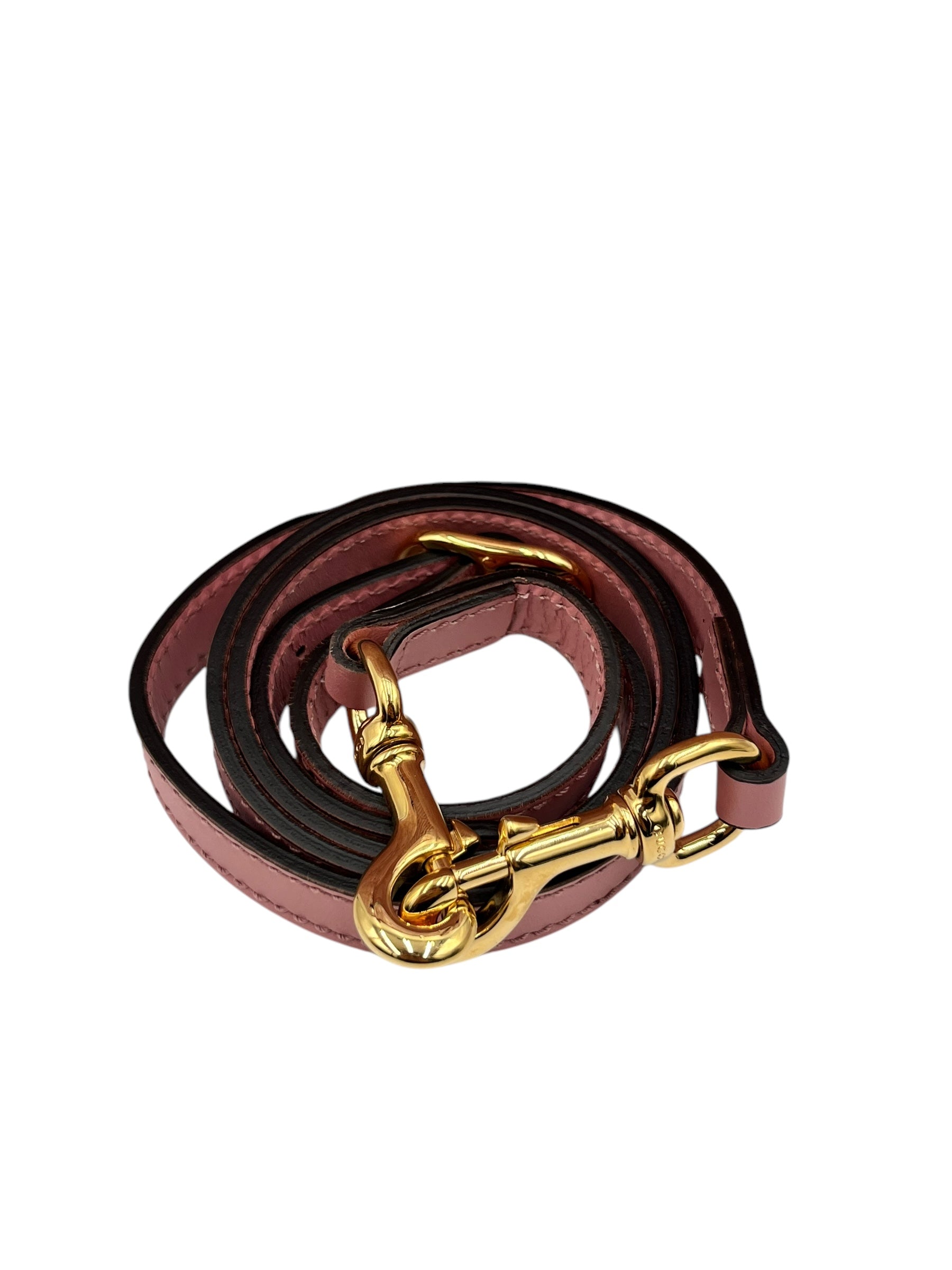 GUCCI GUCCISSIMA SIGNATURE LINEA A FOLDOVER TOTE ROSE BABY CANDY