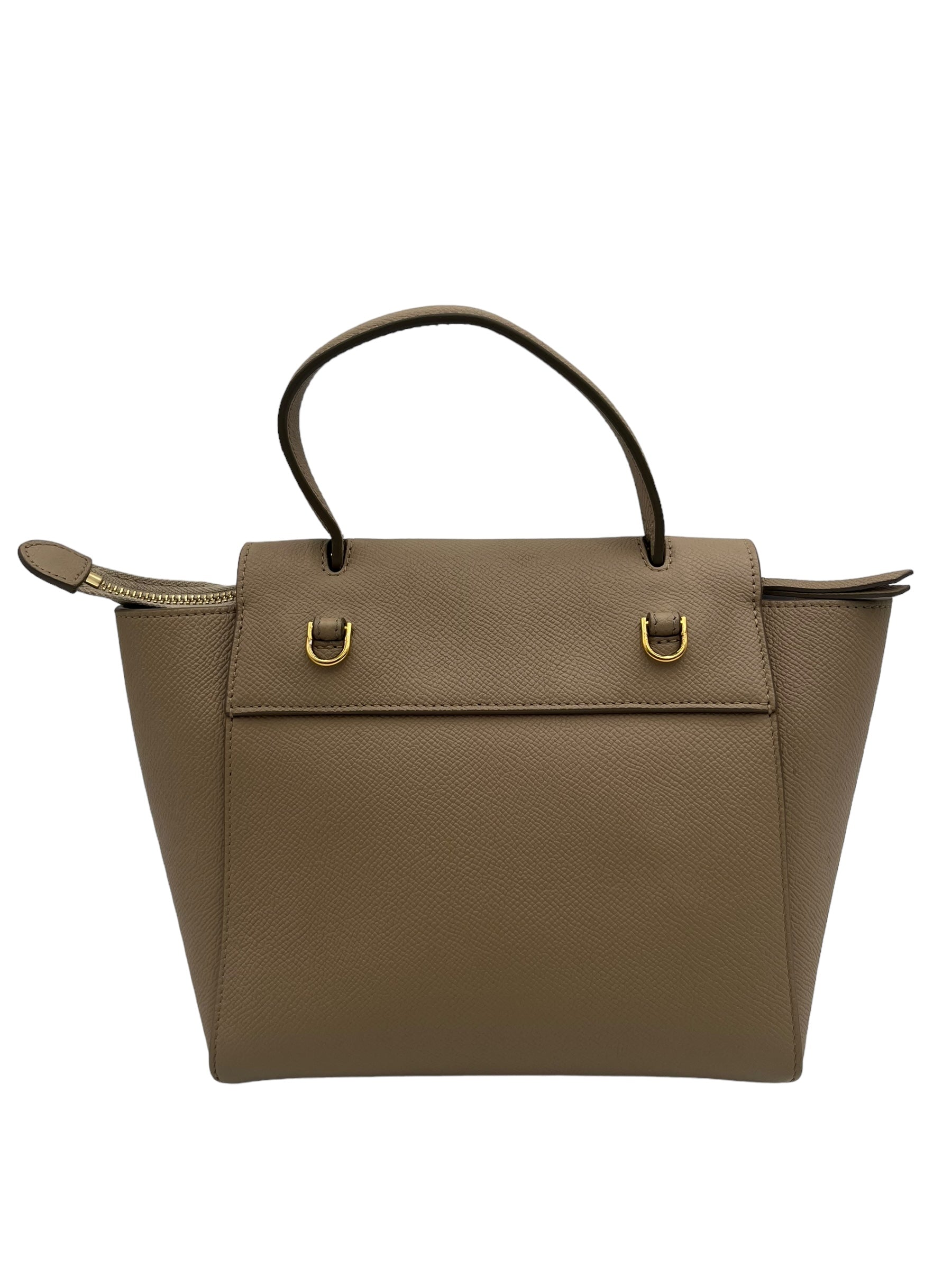 CELINE BELT BAG NANO IN BEIGE WITH GOLD HARDWARE