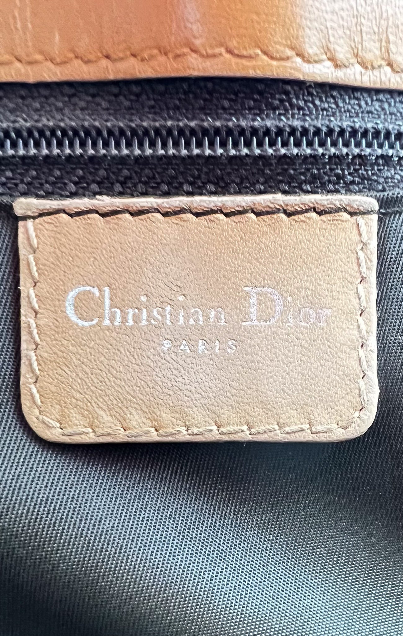 DIOR VINTAGE TROTTER MONOGRAM BUCKLE