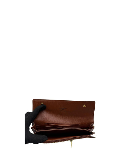 LOUIS VUITTON MONOGRAM CANVAS MACASSAR CONTINENTAL WALLET