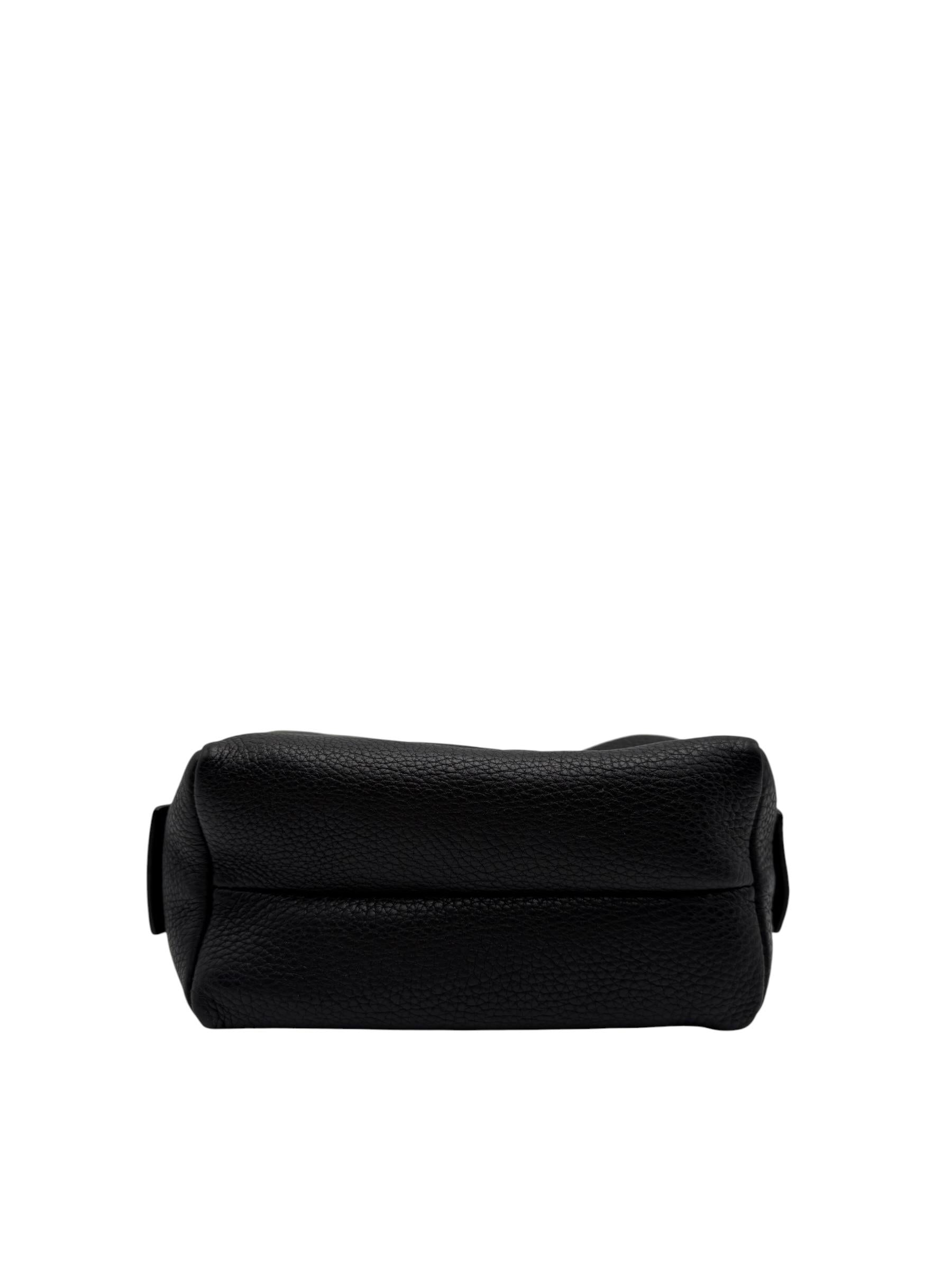 GUCCI SOHO BLACK CALFSKIN COSMETIC POUCH