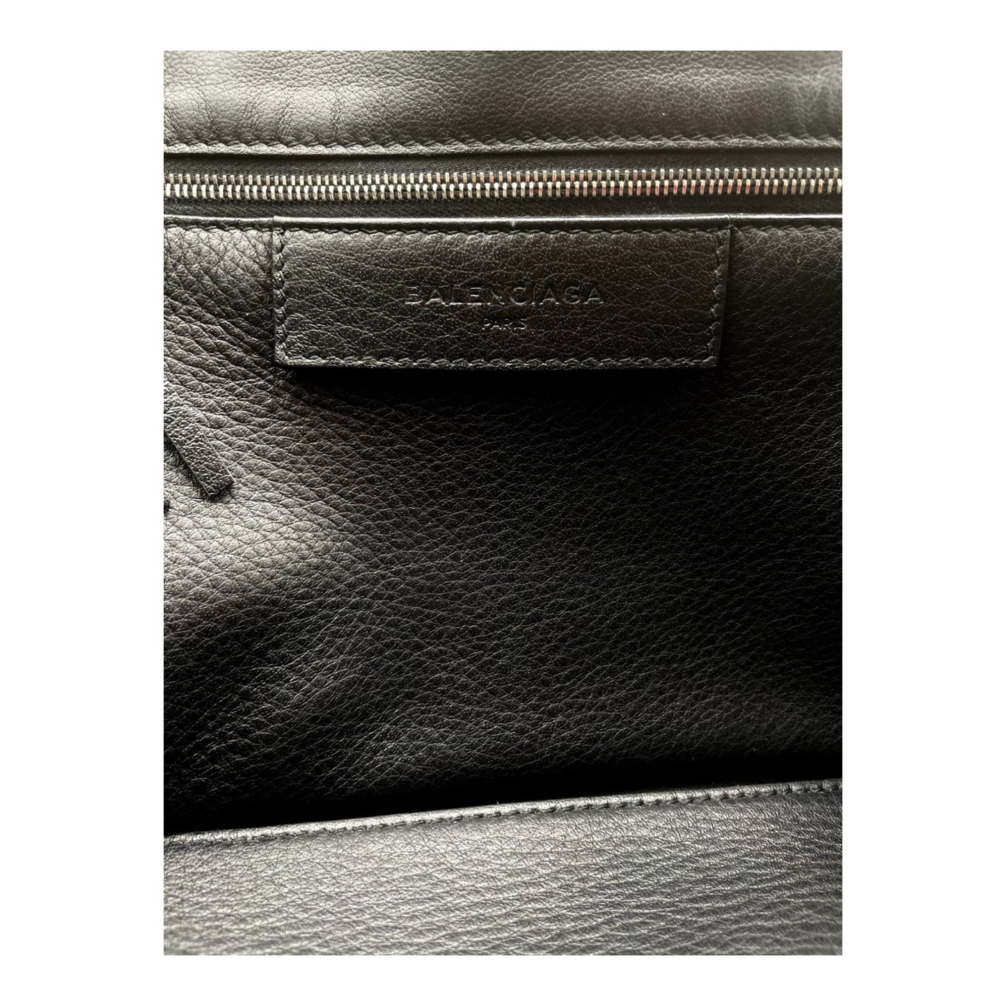 BALENCIAGA PAPIER A4 ZIP AROUND CLASSIC STUDS BA