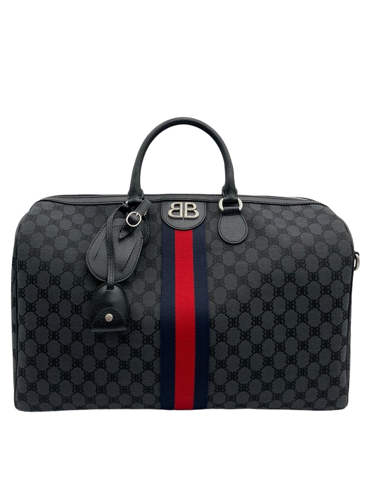 BALENCIAGA  CANVAS WEEKENDER BAG