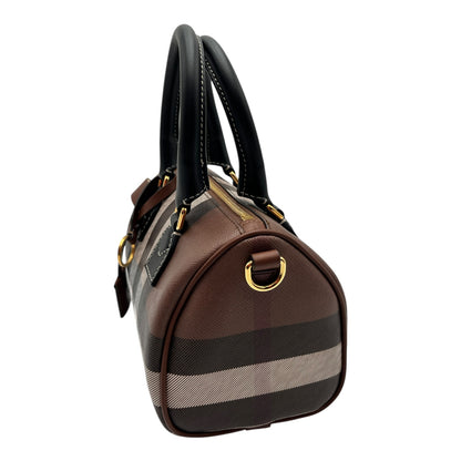 BURBERRY MINI CHECK BOWLING BAG