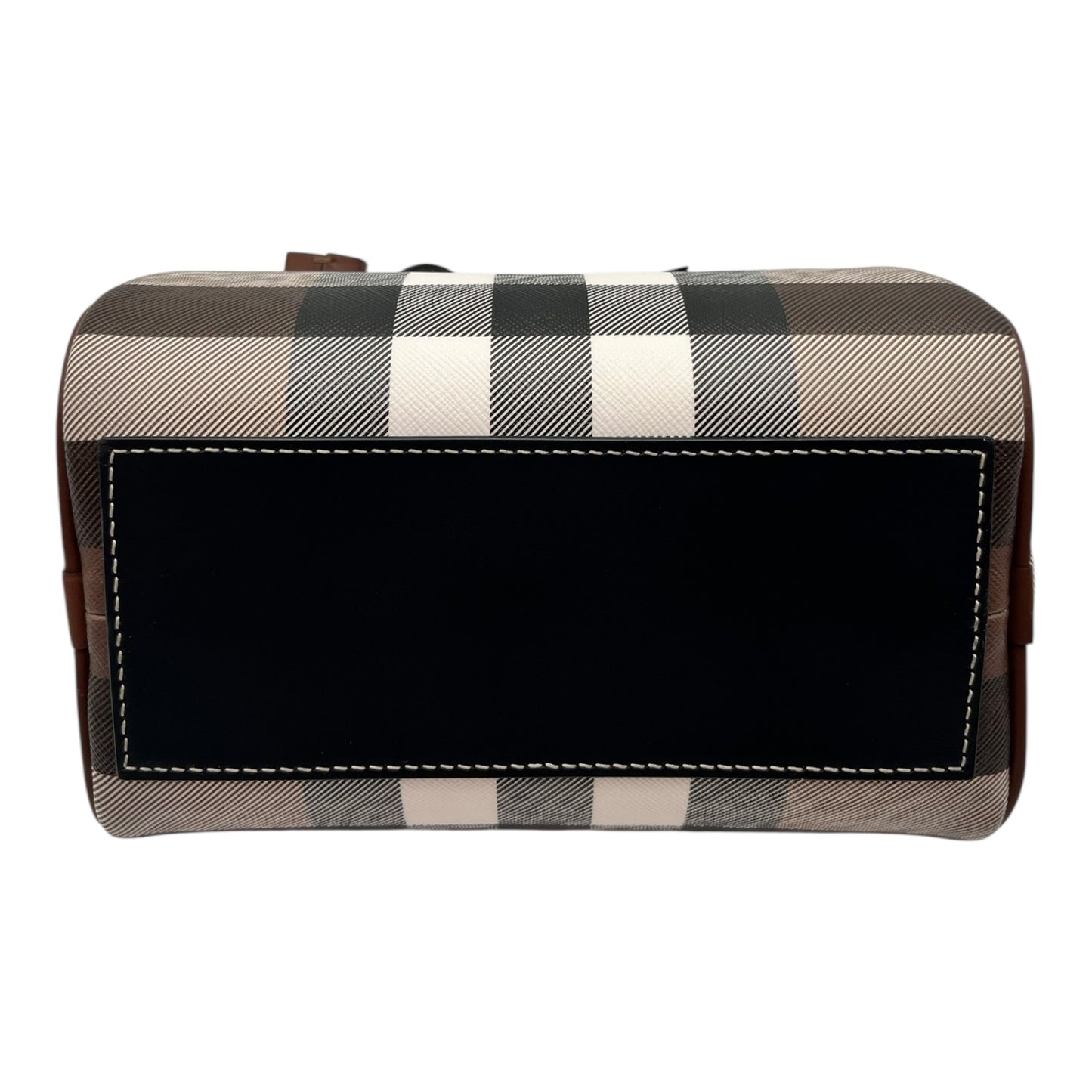 BURBERRY MINI CHECK BOWLING BAG