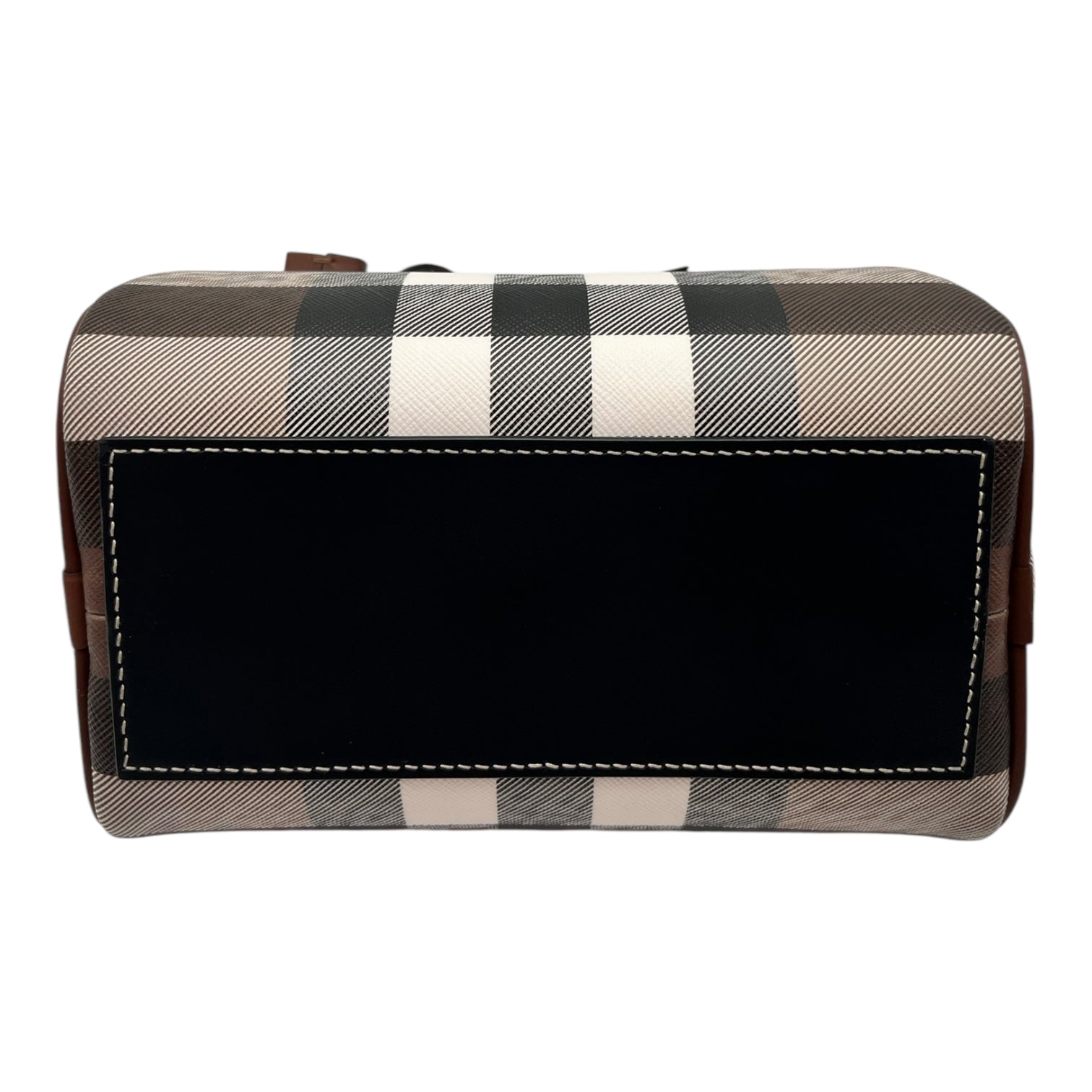 BURBERRY MINI CHECK BOWLING BAG