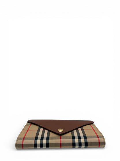 BURBERRY HANNAH LEATHER HANDBAG