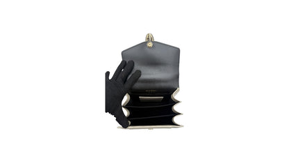 BVLGARI SERPENTI FOREVER CREAM VERNIS SATCHEL