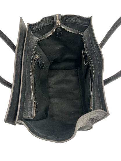 CELINE PHANTOM SUEDE TOTE BLACK