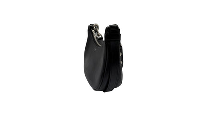 CELINE AVA LEATHER HANDBAG IN BLACK