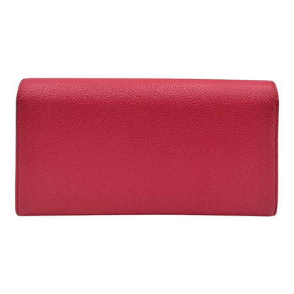 CHANEL PINK TIMELESS CC CAVIAR LARGE FLAP LONG WALLET