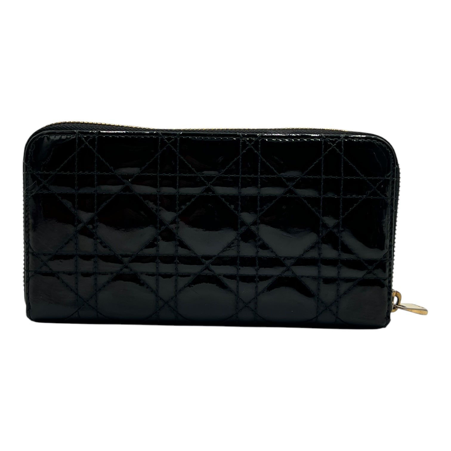 DIOR PATENT LEATHER WALLET