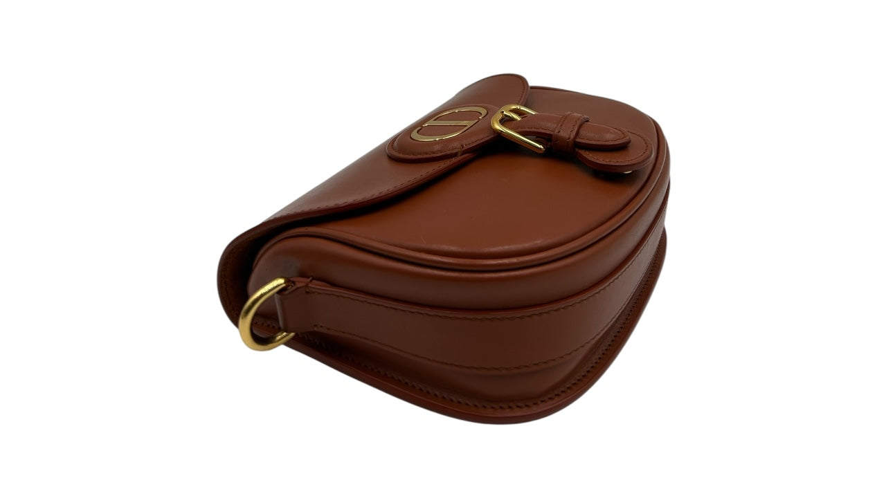 DIOR BOBBY BROWN CALFSKIN LEATHER CROSSBODY BAG