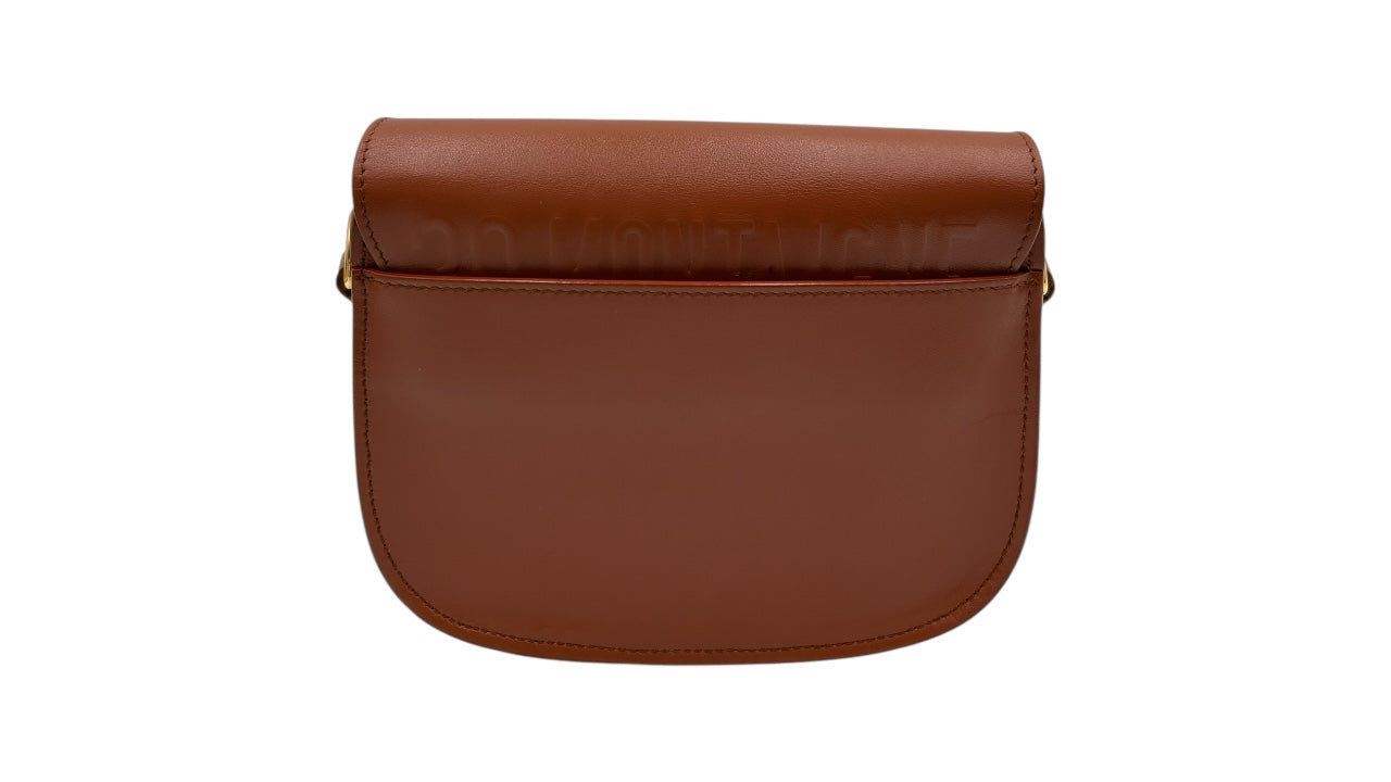 DIOR BOBBY BROWN CALFSKIN LEATHER CROSSBODY BAG
