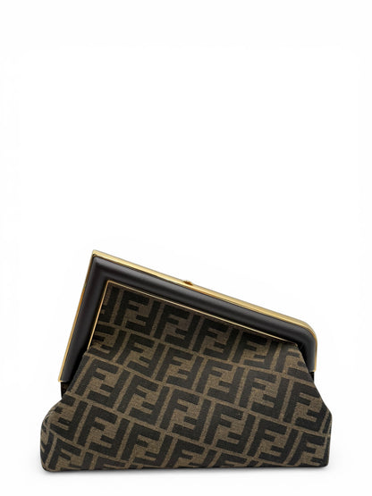 FENDI FIRST SHOULDER BAG - ZUCCA CANVAS