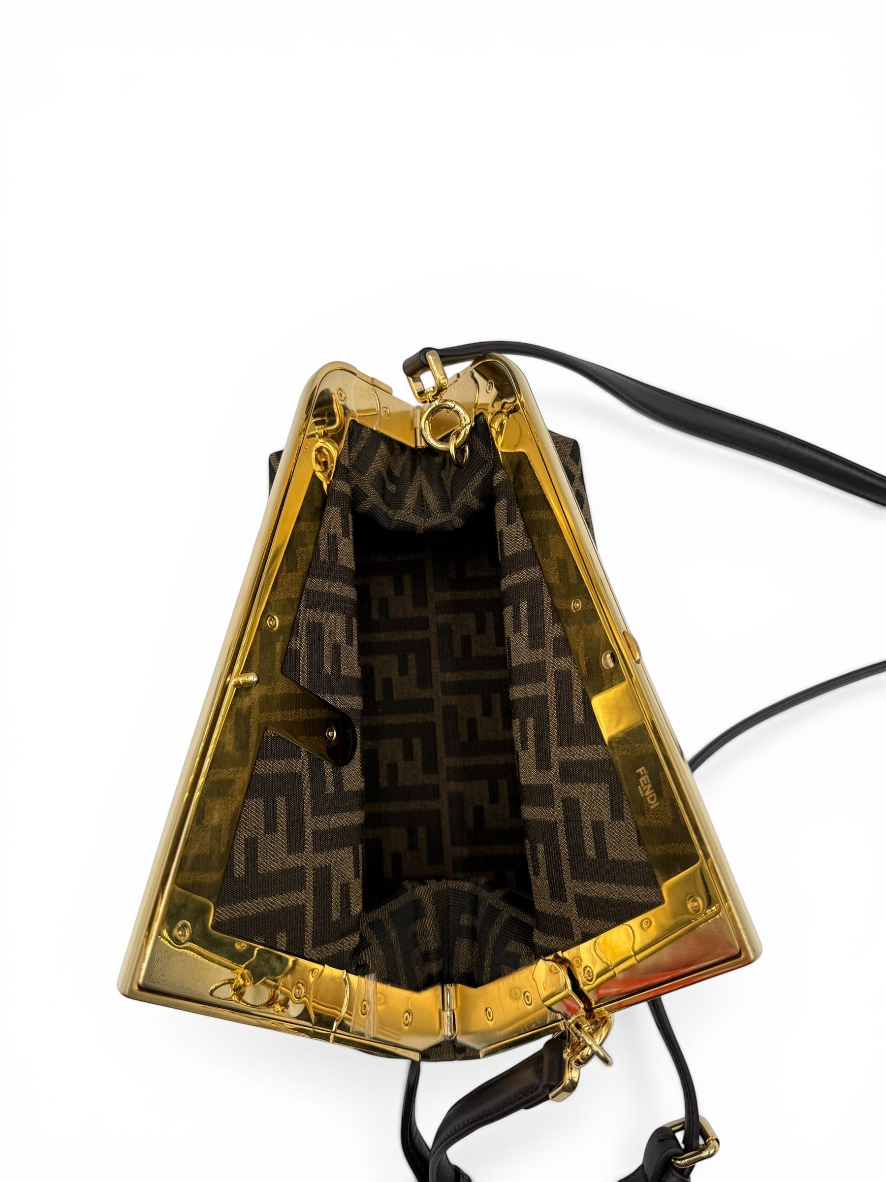 FENDI FIRST SHOULDER BAG - ZUCCA CANVAS