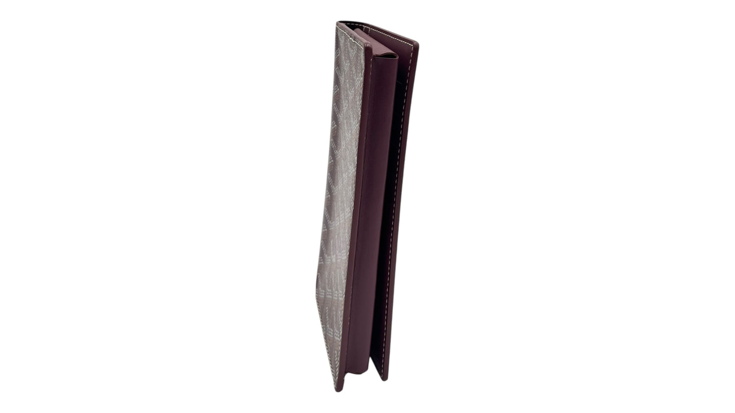 GOYARD GOYARDINE PHONE HOLDER BURGUNDY
