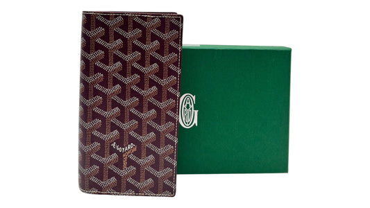 GOYARD GOYARDINE PHONE HOLDER BURGUNDY