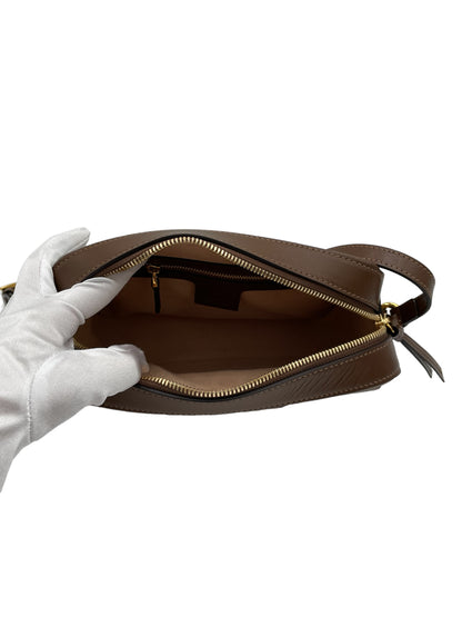 GUCCI HORSEBIT 1955 SMALL BROWN SHOULDER BAG