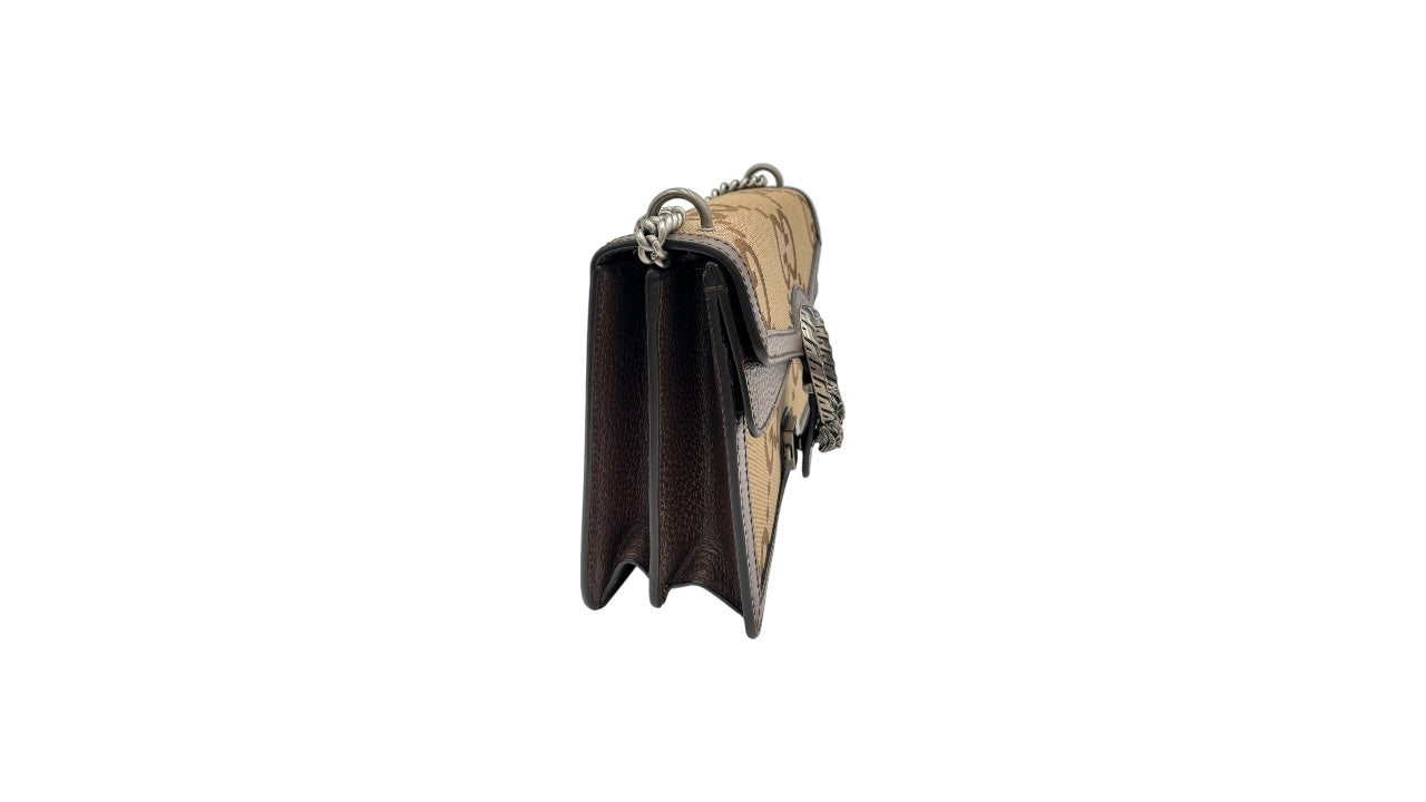 GUCCI DIONYSUS GG JUMBO CANVAS SHOULDER BAG