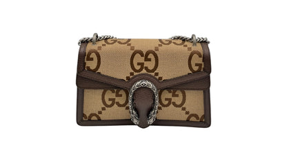GUCCI DIONYSUS GG JUMBO CANVAS SHOULDER BAG