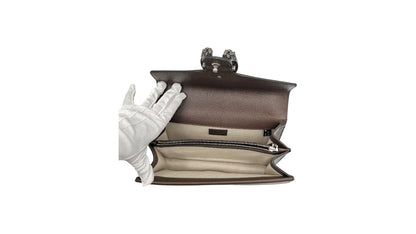 GUCCI DIONYSUS GG JUMBO CANVAS SHOULDER BAG