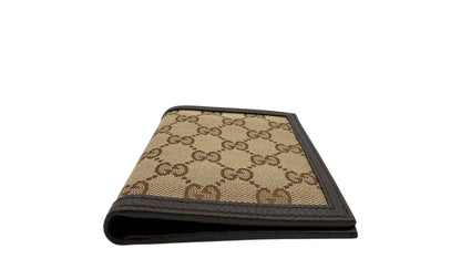 GUCCI MONOGRAM CANVAS SHORT WALLET