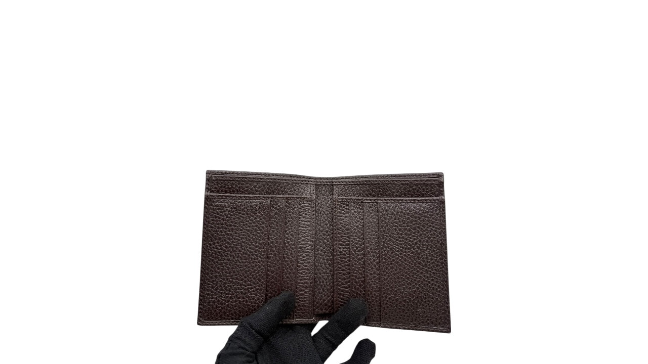 GUCCI MONOGRAM CANVAS SHORT WALLET