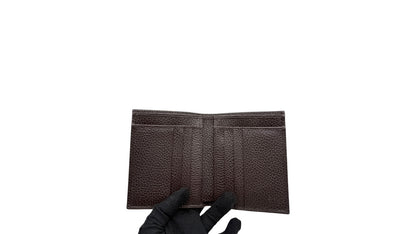 GUCCI MONOGRAM CANVAS SHORT WALLET