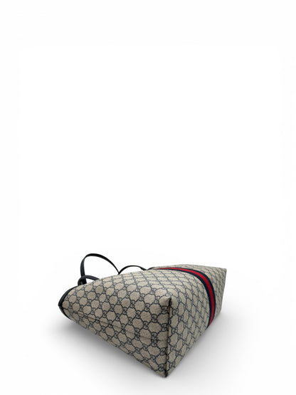GUCCI OPHIDIA MONOGRAM CANVAS TOTE BAG