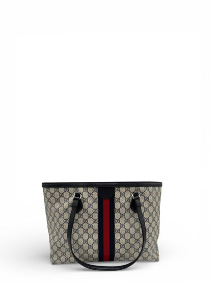 GUCCI OPHIDIA MONOGRAM CANVAS TOTE BAG